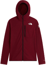 Куртка флисовая женская The North Face Summit Futurefleece Full Zip Hoodie Burgundy Crush