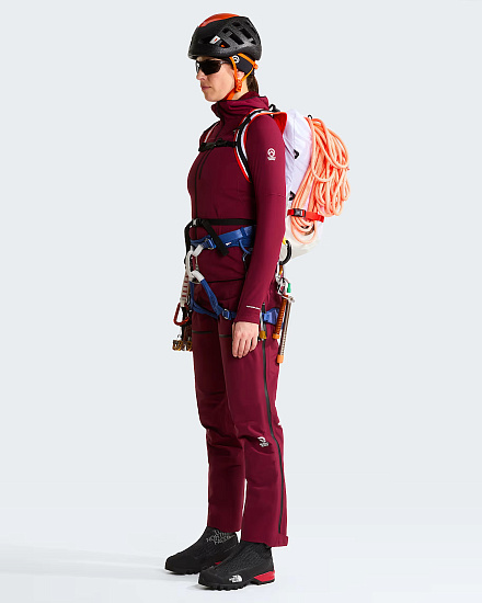 Куртка флисовая женская The North Face Summit Futurefleece Full Zip Hoodie Burgundy Crush - Фото 10 большая