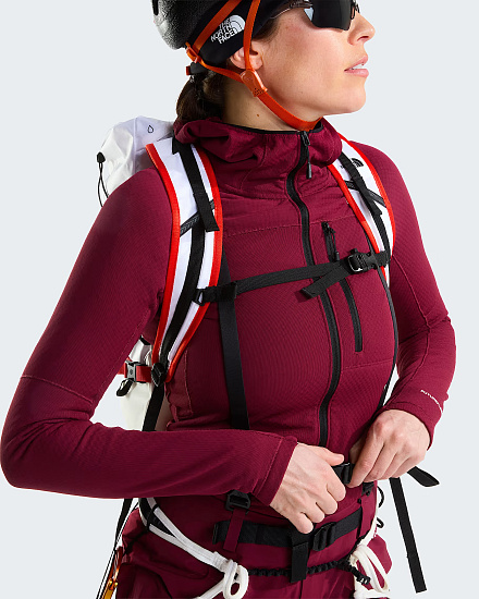 Куртка флисовая женская The North Face Summit Futurefleece Full Zip Hoodie Burgundy Crush - Фото 11 большая