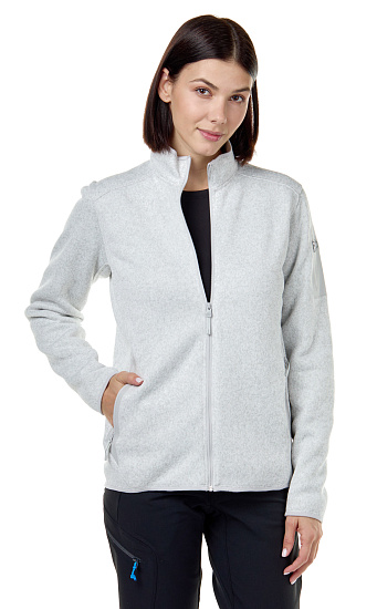 Куртка женская Arcteryx Covert Cardigan Solitude Heather - Фото 2 большая