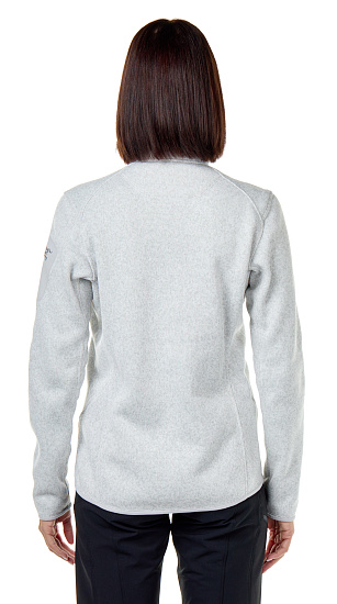 Куртка женская Arcteryx Covert Cardigan Solitude Heather - Фото 4 большая