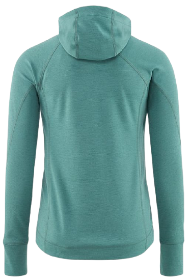 Куртка женская Klattermusen Njorun 2.0 Hoodie Brush Green - Фото 2 большая