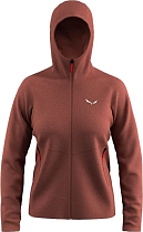 Куртка женская Salewa Puez Rocca Pl Hood Etruscan Red