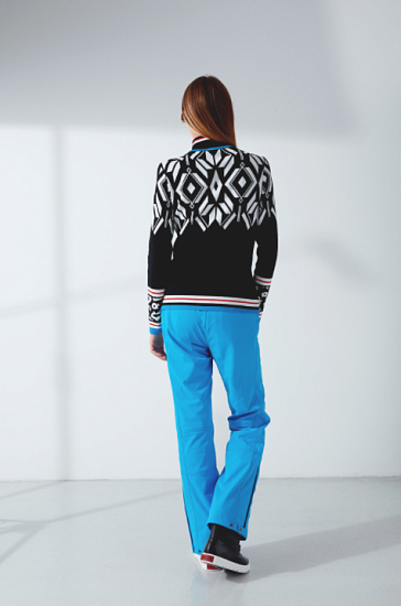 Свитер женский Poivre Blanc W21-3501-WO Black - Фото 3 большая