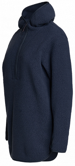 Куртка женская Peak Performance Long Pile Anorak Blue Shadow - Фото 5 большая
