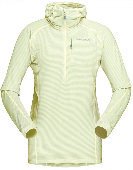 Куртка женская Norrona Bitihorn Warm1 Stretch Hoodie Sunny Lime - Фото 1 большая