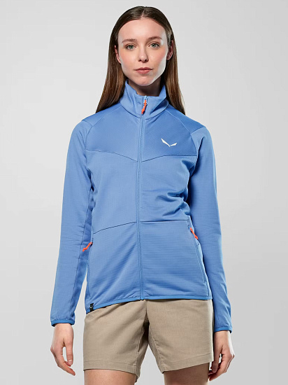 Куртка женская Salewa Puez Cammino Morning Blue - Фото 2 большая