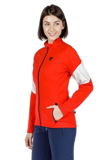 Куртка женская Dainese HP2 Mid Full Zip 2.0 High Risk Red/Vapor Blue - Фото 3 большая