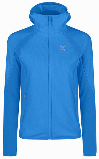 Куртка женская Montura Stretch Evo Maglia Marine/Quite Grey - Фото 1 большая