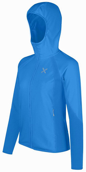 Куртка женская Montura Stretch Evo Maglia Marine/Quite Grey - Фото 3 большая