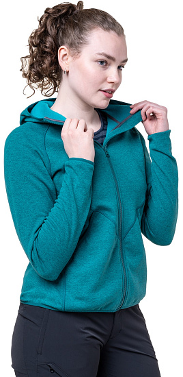 Куртка женская Mountain Equipment Calico Hooded Deep Teal - Фото 3 большая
