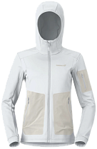Куртка женская Norrona Falketind Warm2 Stretch Hood Snow White