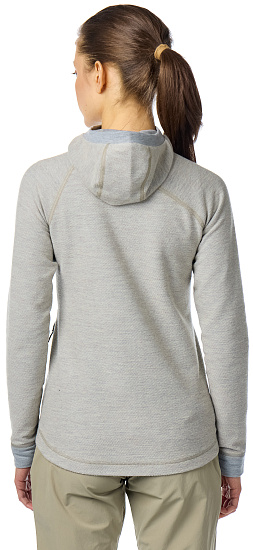 Куртка женская Klattermusen Hodur Hooded Zip Clay - Фото 4 большая