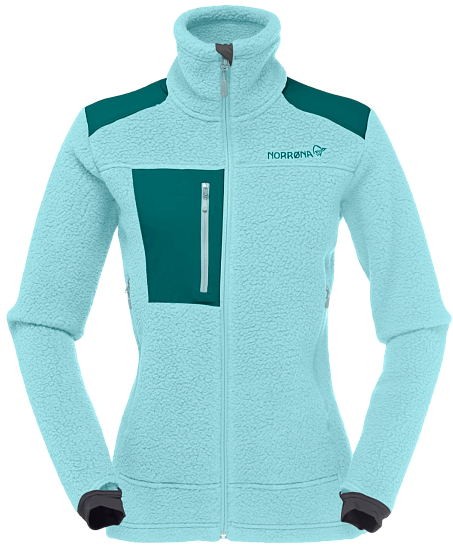 Куртка женская Norrona Trollveggen Thermal Pro Clearwater - Фото 1 большая