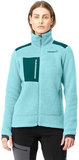 Куртка женская Norrona Trollveggen Thermal Pro Clearwater - Фото 3 большая