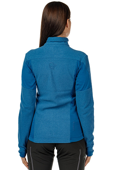 Куртка женская Norrona Falketind Warm1 Denimite - Фото 4 большая