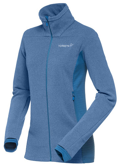 Куртка женская Norrona Falketind Warm1 Denimite - Фото 7 большая