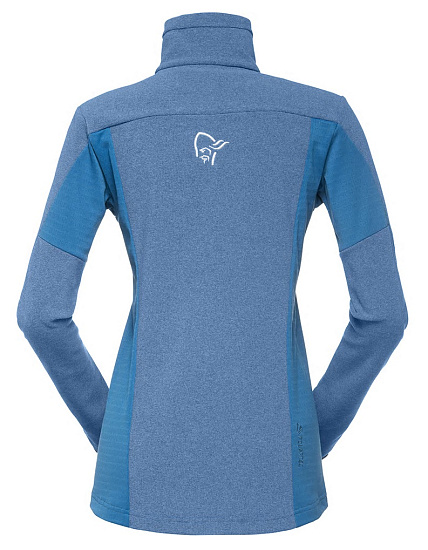 Куртка женская Norrona Falketind Warm1 Denimite - Фото 8 большая