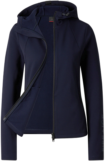 Куртка флисовая женская Bogner Fire+Ice Gloria Deepest Navy - Фото 3 большая