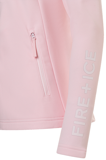 Куртка флисовая женская Bogner Fire+Ice Gloria Rosa - Фото 3 большая