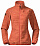 Куртка женская Bergans Hareid Fleece NoHood Brick Mel - Фото 1 малая