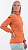 Куртка женская Bergans Hareid Fleece NoHood Brick Mel - Фото 3 малая