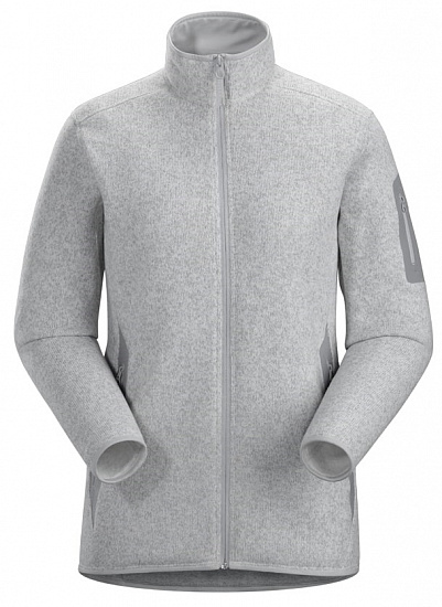 Куртка женская Arcteryx Covert Cardigan Athena Grey Heather - Фото 1 большая