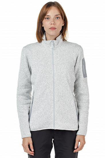Куртка женская Arcteryx Covert Cardigan Athena Grey Heather - Фото 2 большая