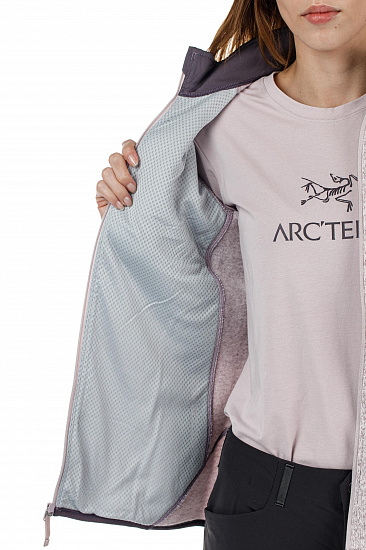 Куртка женская Arcteryx Covert Cardigan Crystallin Heather - Фото 6 большая