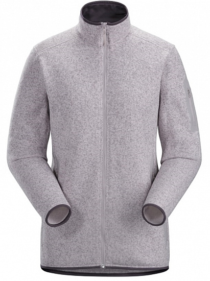 Куртка женская Arcteryx Covert Cardigan Crystallin Heather - Фото 1 большая