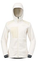 Куртка женская Norrona Trollveggen Warm 3 Zip Hood Whisper White
