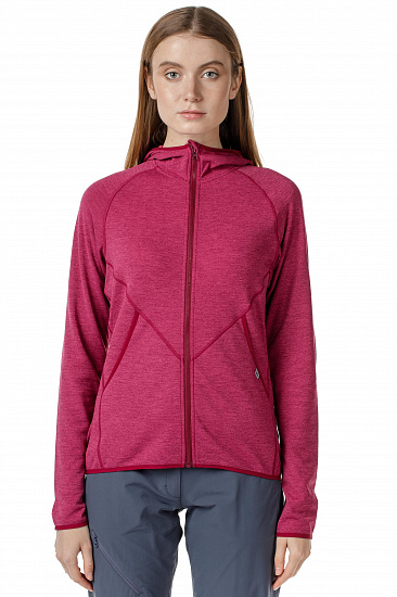Куртка женская Mountain Equipment Calico Hooded Cranberry - Фото 2 большая