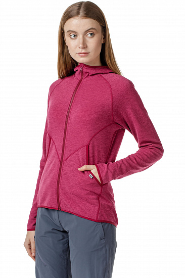 Куртка женская Mountain Equipment Calico Hooded Cranberry - Фото 3 большая