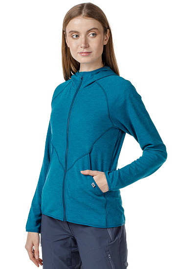 Куртка женская Mountain Equipment Calico Hooded Tasman Blue - Фото 3 большая