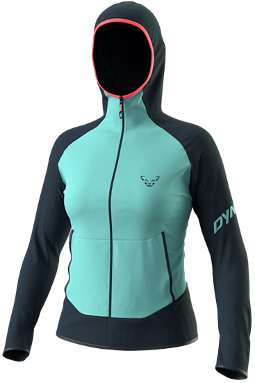 Куртка женская Dynafit Transalper Light Polartec Hoody Blueberry Storm Blue - Фото 1 большая