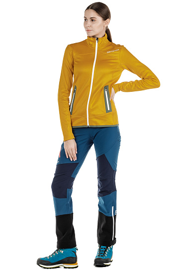 Куртка женская Ortovox Fleece Yellowstone - Фото 2 большая