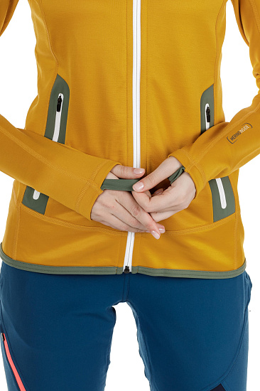 Куртка женская Ortovox Fleece Yellowstone - Фото 6 большая