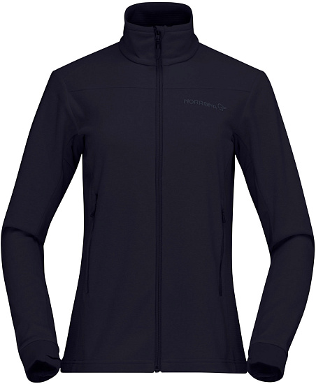 Куртка женская Norrona Falketind Warm2 Caviar Black - Фото 1 большая