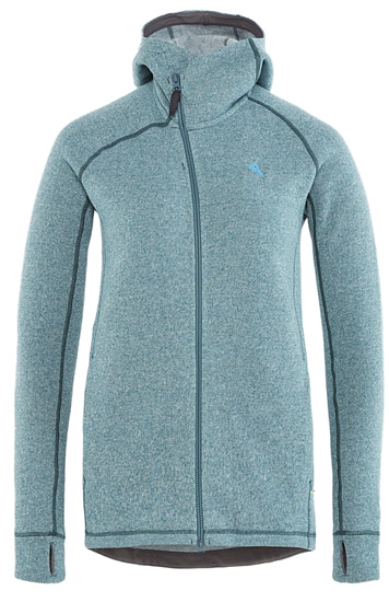 Куртка женская Klattermusen Balder Hoodie Lake Blue - Фото 1 большая