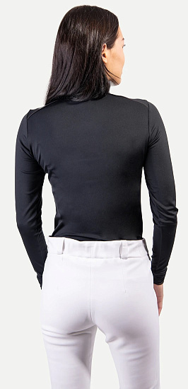 Пулон женский Kjus Feel Half-Zip Black Melange - Фото 6 большая