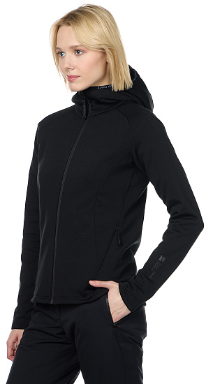 Куртка женская Mountain Force Iconic Hoody Black - Фото 3 большая