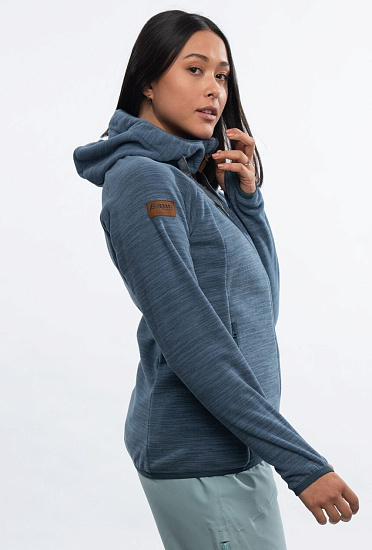 Куртка женская Bergans Hareid Orion Blue - Фото 3 большая