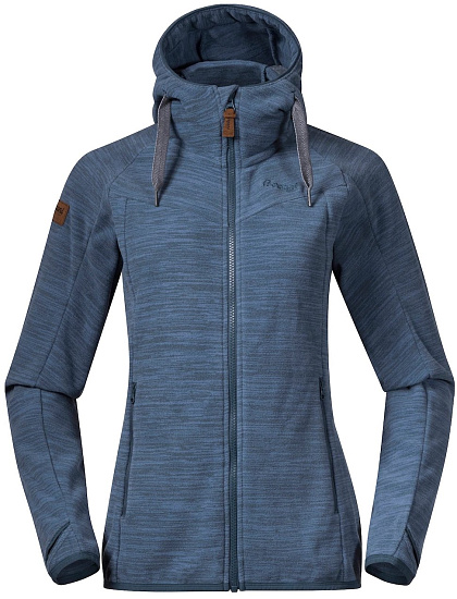 Куртка женская Bergans Hareid Orion Blue - Фото 1 большая
