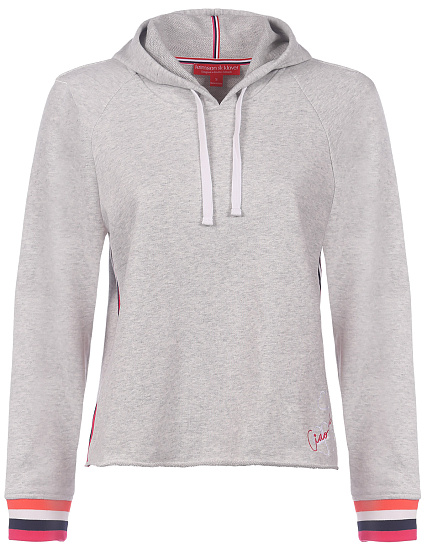 Худи женское Krimson Klover Julia Heather Grey - Фото 1 большая