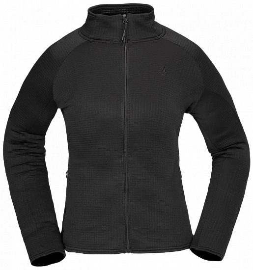 Куртка женская Volcom Gridlock Fz Black - Фото 1 большая