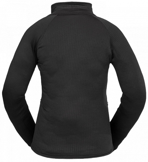 Куртка женская Volcom Gridlock Fz Black - Фото 5 большая