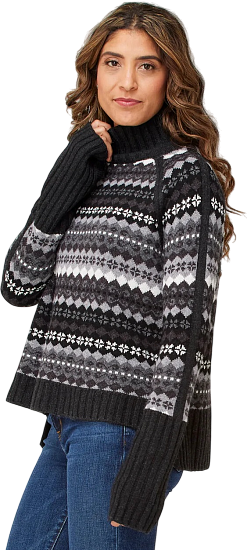 Свитер женский Krimson Klover Montrose Charcoal - Фото 3 большая
