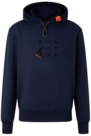 Худи мужское Bogner Fire+Ice Kristan Dark Blue - Фото 1 большая