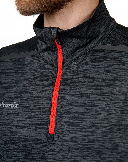 Пулон мужской Phenix Alto 1/2 Zip HEBK - Фото 5 большая