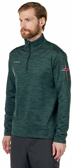 Пулон мужской Phenix Alto 1/2 Zip HEDG - Фото 2 большая